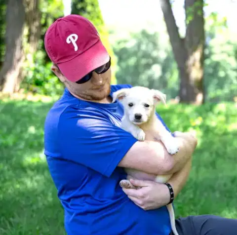 Pyr/Yellow Lab Pups Girls photo 4