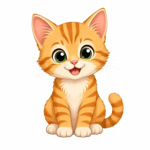 **A Kitten 7 Months And Under
